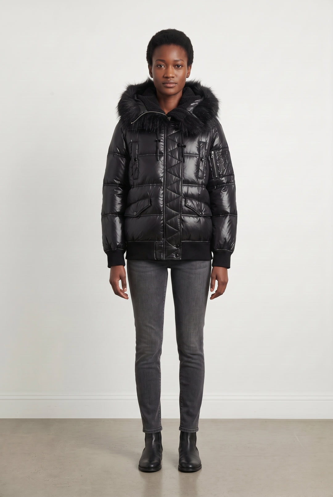 Trench Noir - Taille S/36
