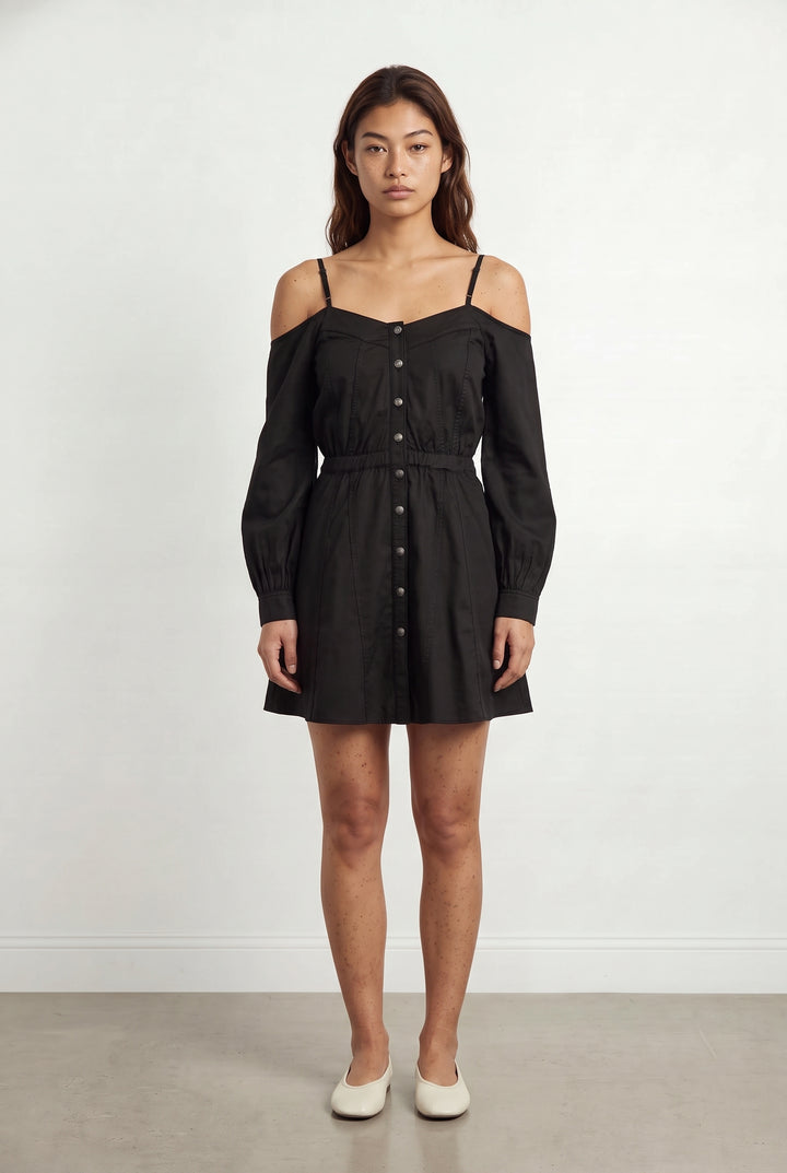 Robe Courte Noire - Taille S/36