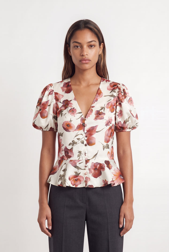 Top Beige - Taille XS/34