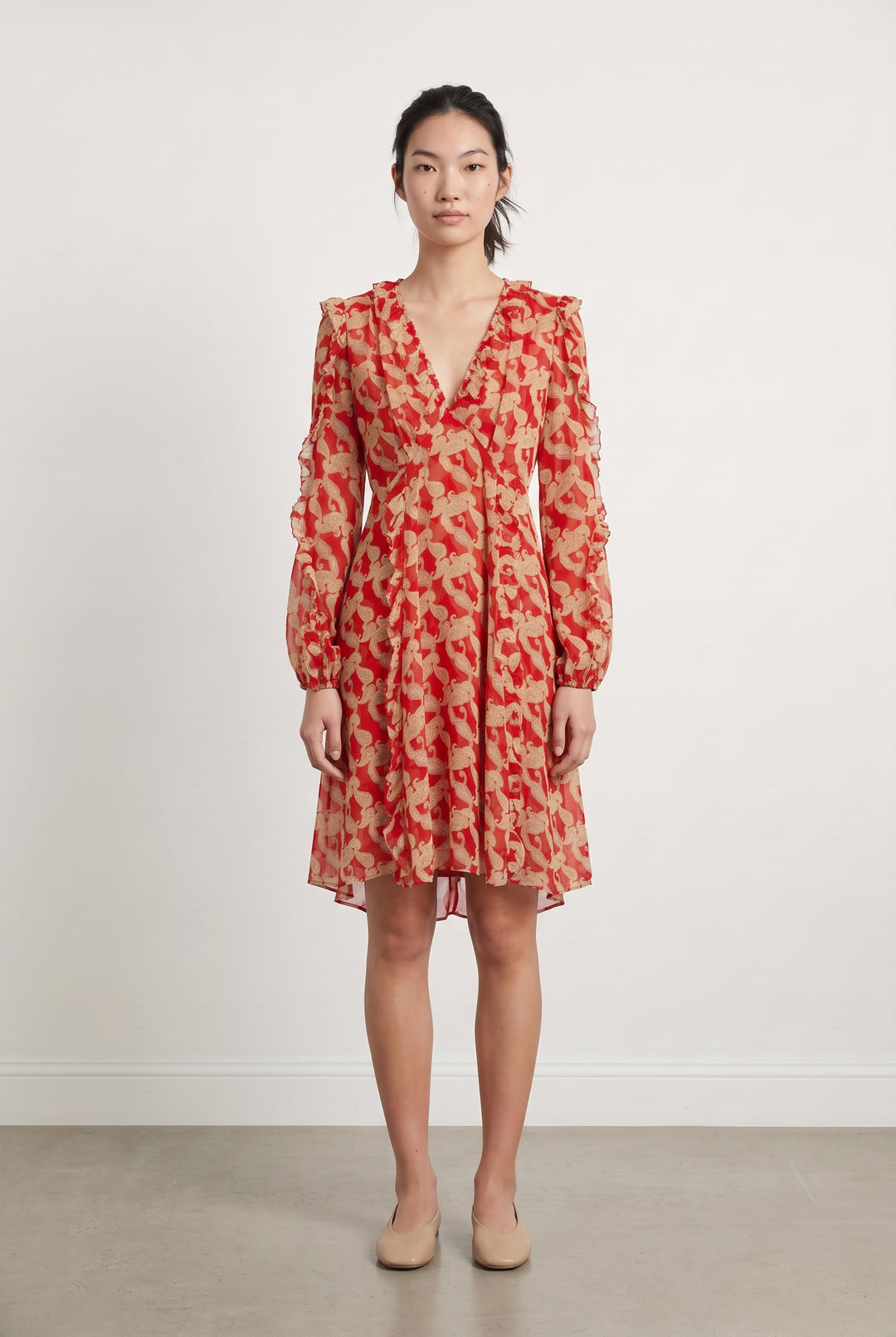Robe Courte Rouge - Taille M/38
