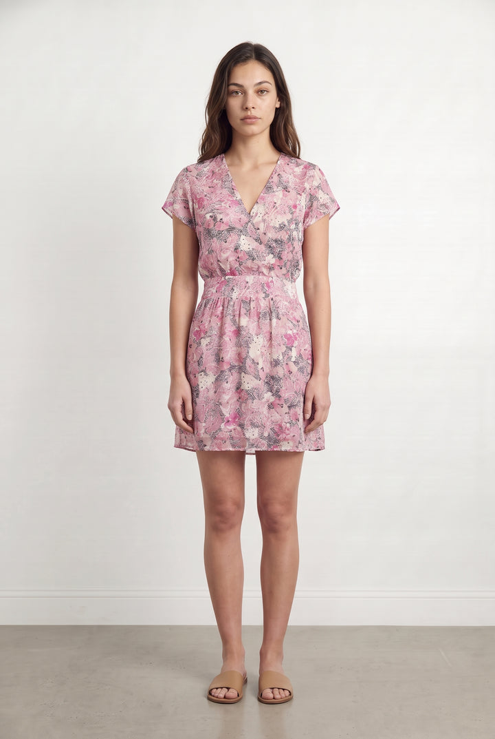 Robe Courte Rose - Taille XS/34