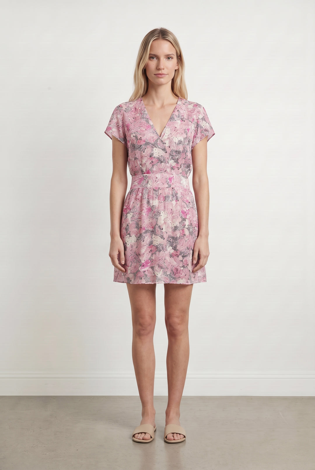 Robe Courte Rose - Taille XS/34