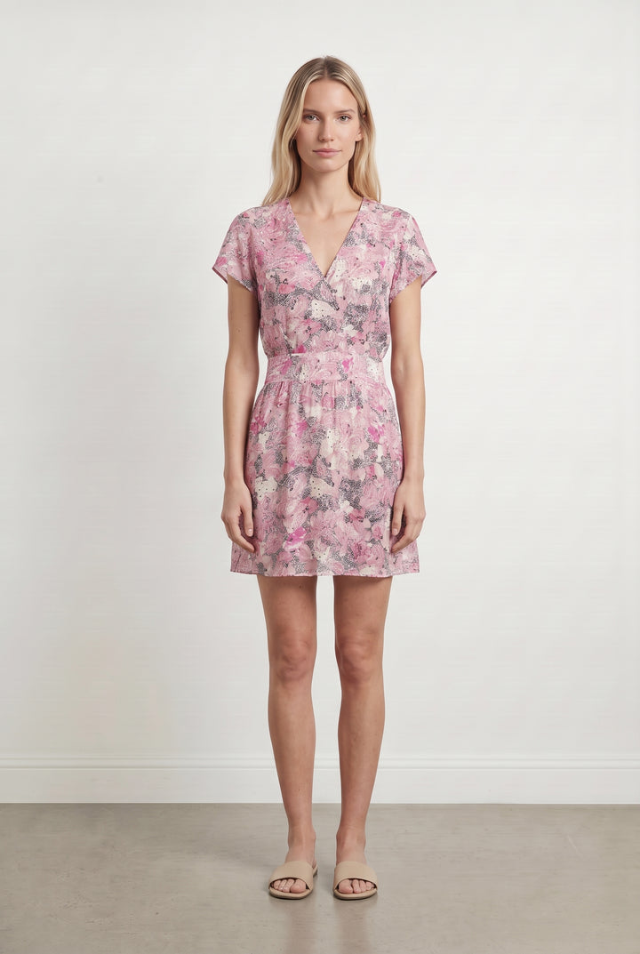 Robe Courte Rose - Taille XS/34