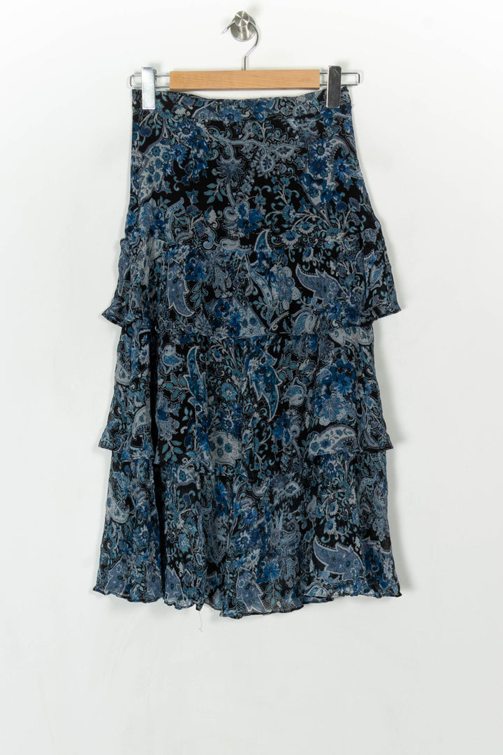 Jupe Longue Bleue - Taille S/36