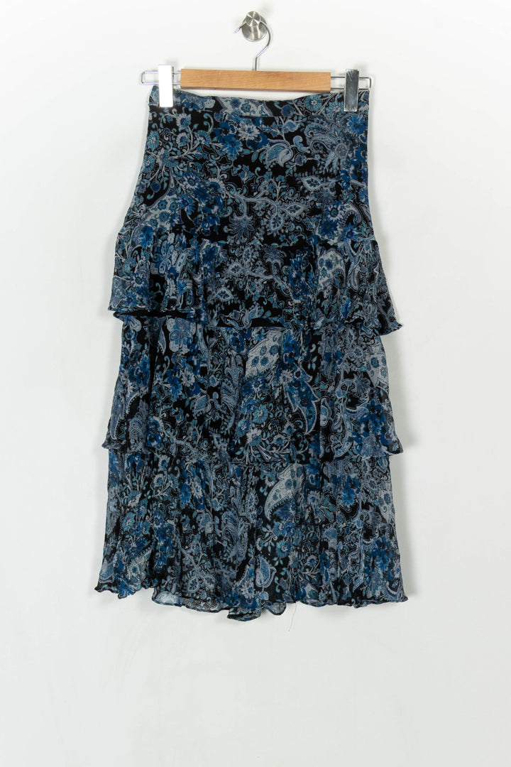 Jupe Longue Bleue - Taille S/36
