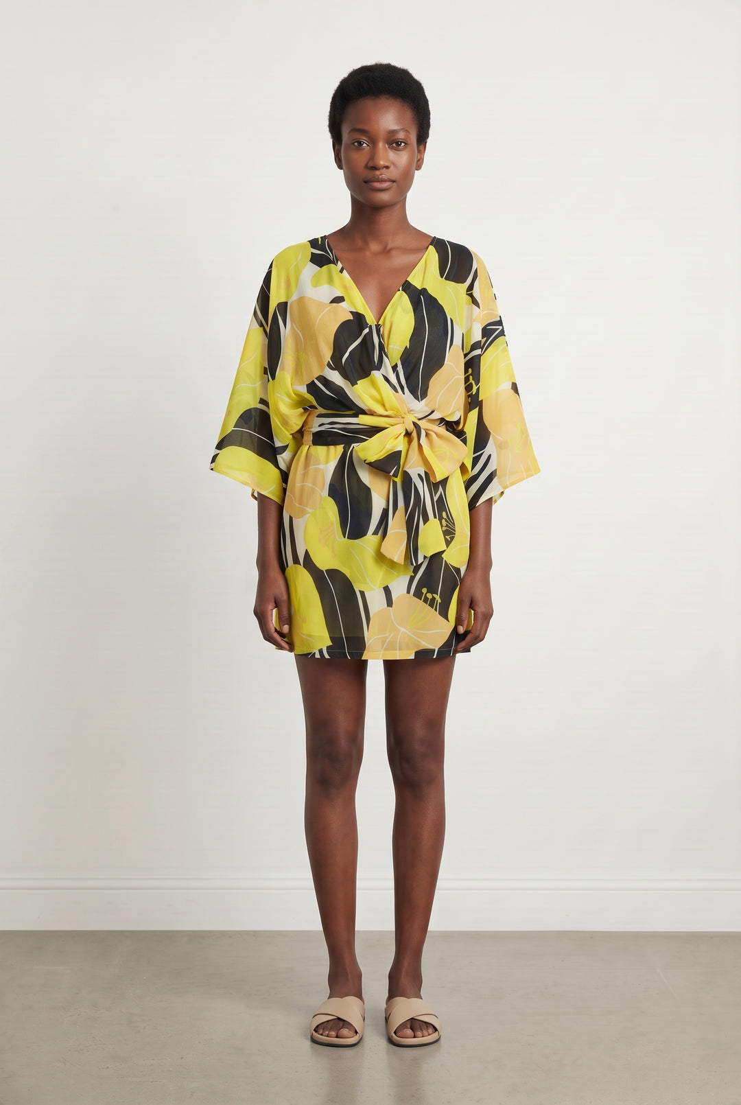 Robe Courte Jaune - Taille S/36