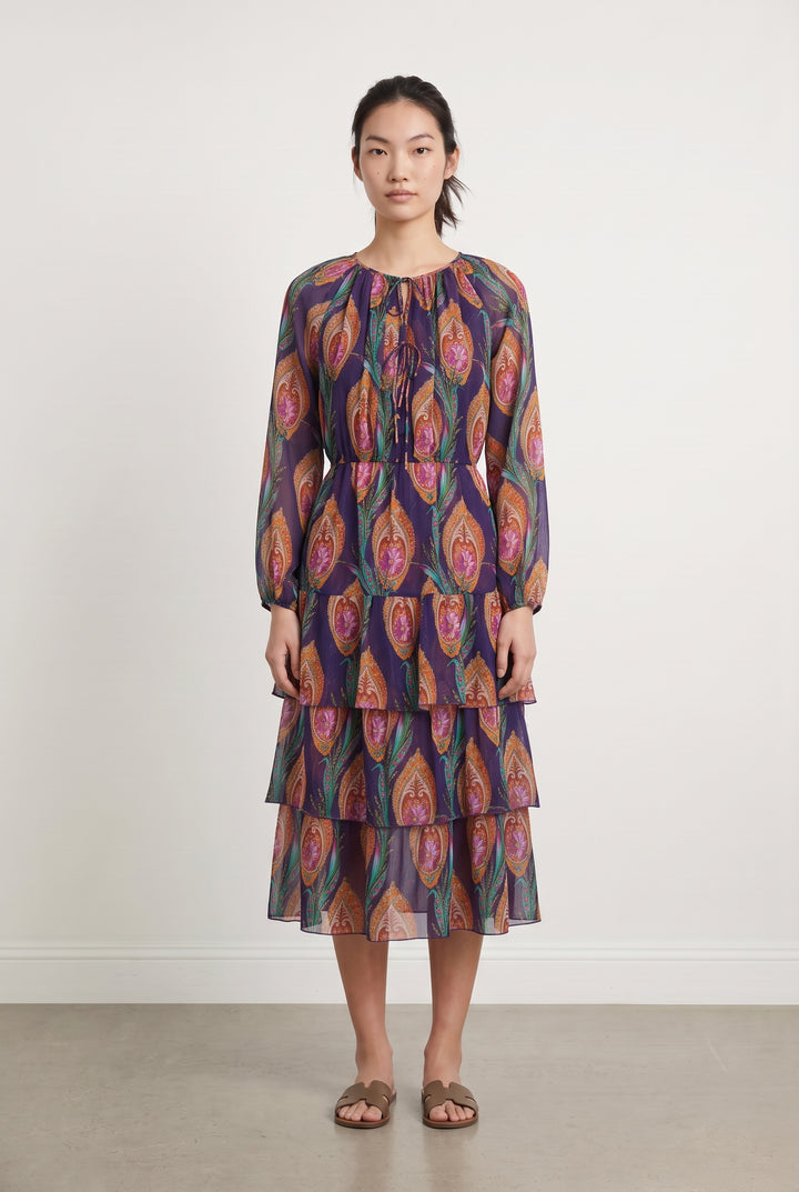 Robe Courte Violette - Taille S/36