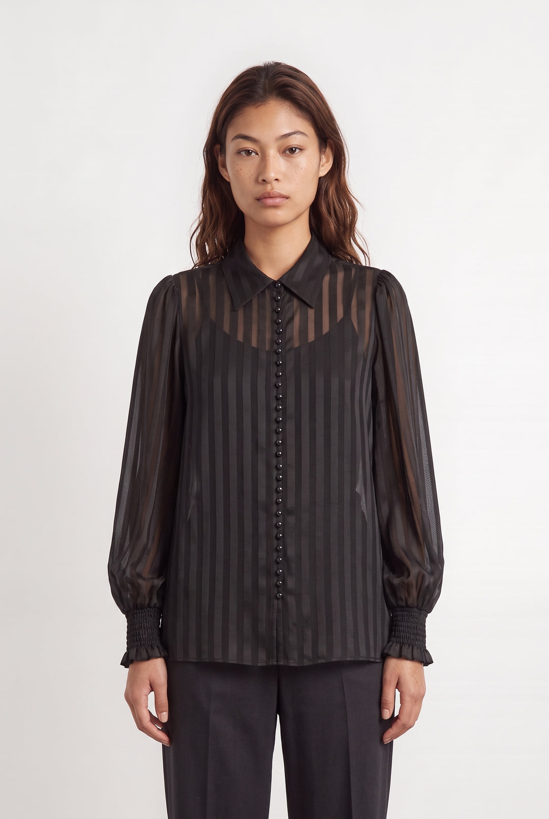 Chemisier Noire - Taille S/36