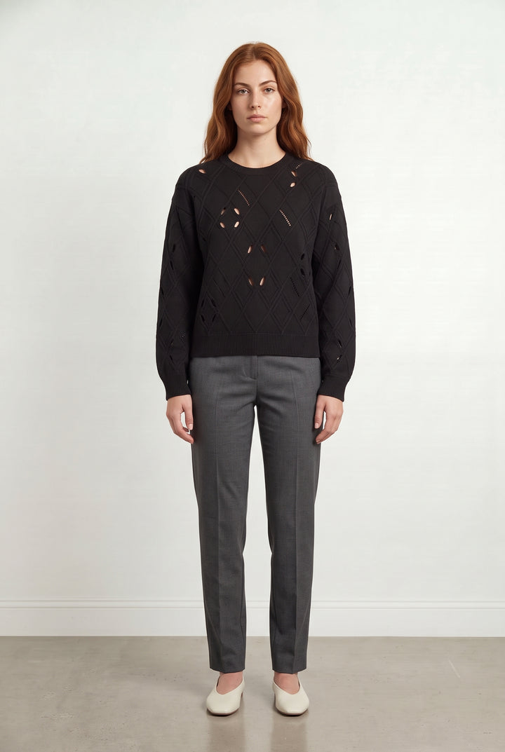 Pull Noir - Taille S/36