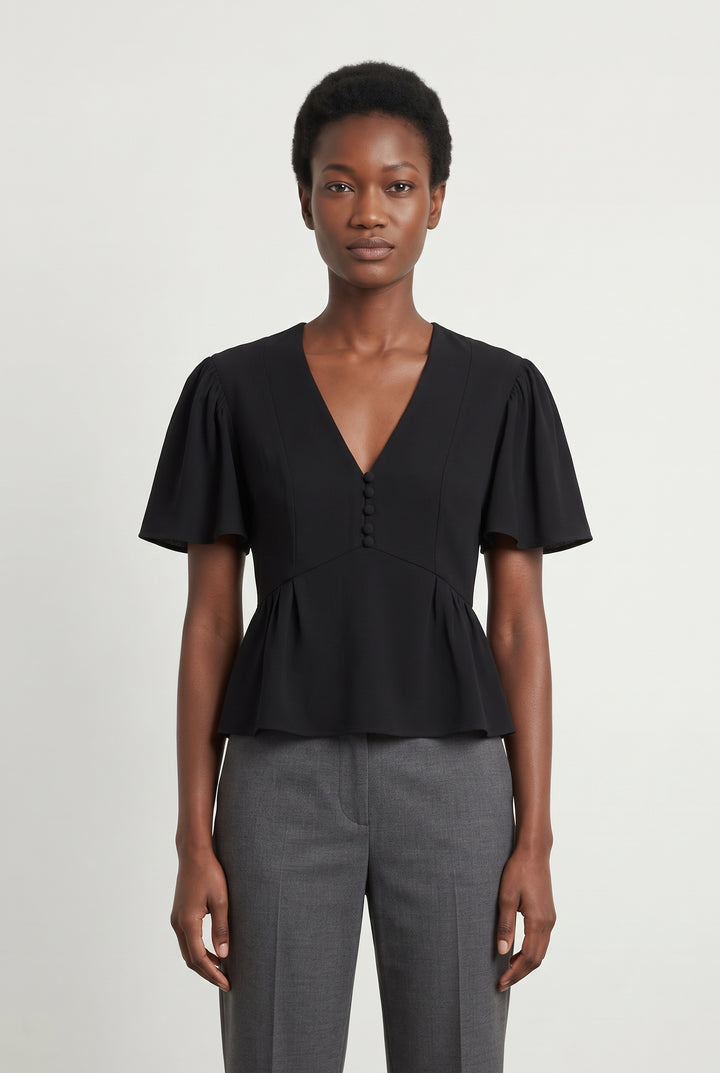 Top Noir - Taille XS/34