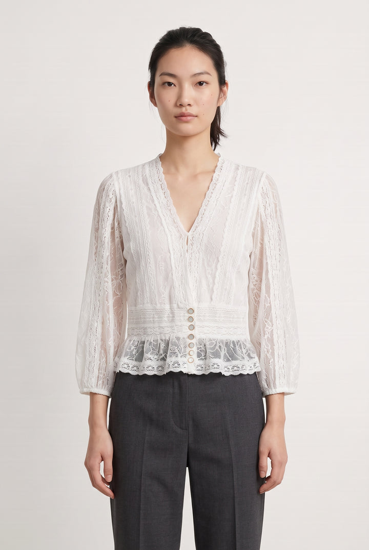 Top Blanc - Taille S/36