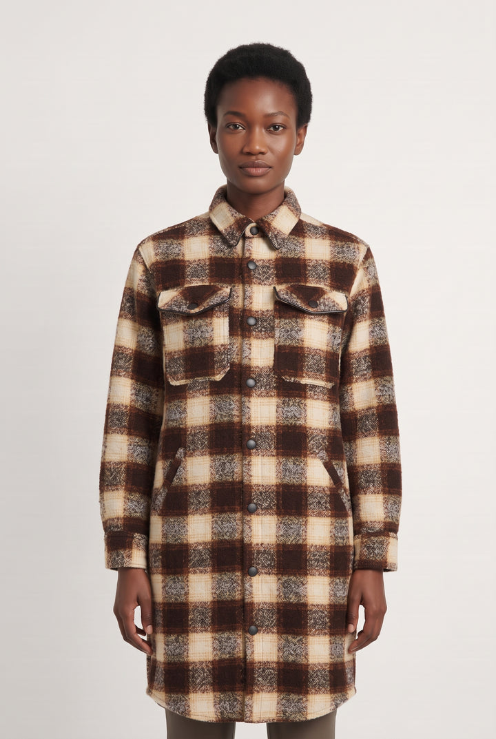 Chemisier Marron - Taille S/36