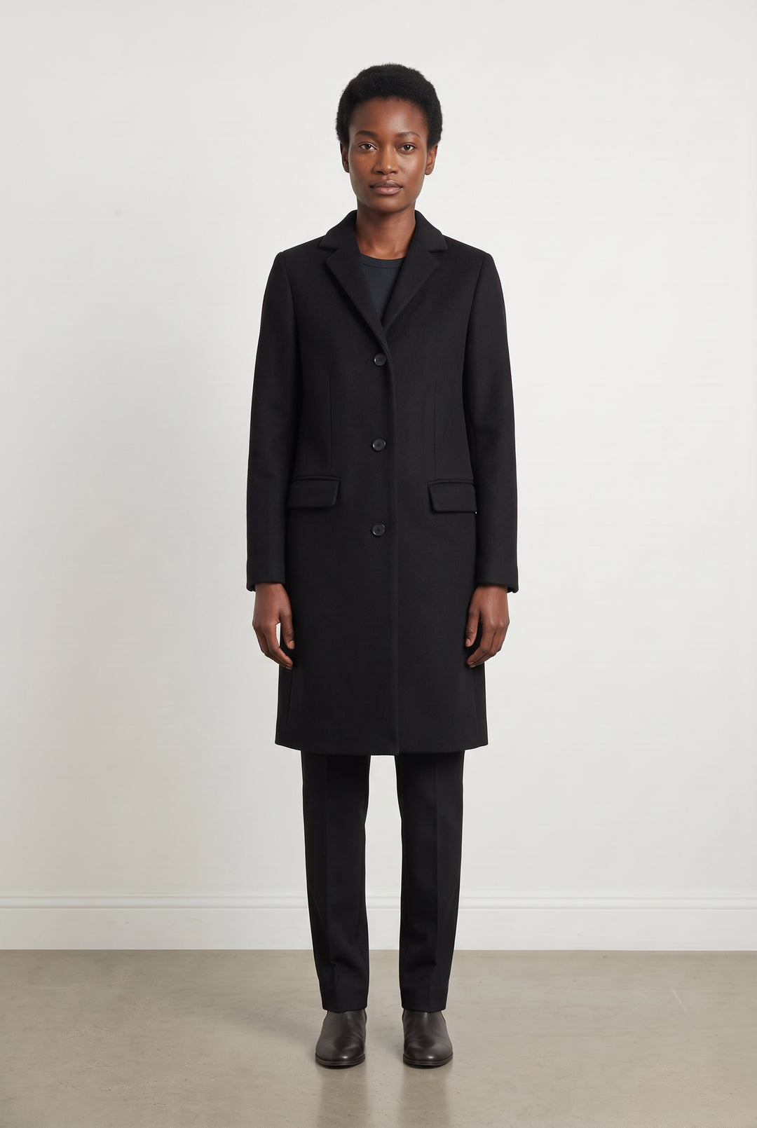 Manteau Noir - Taille S/36