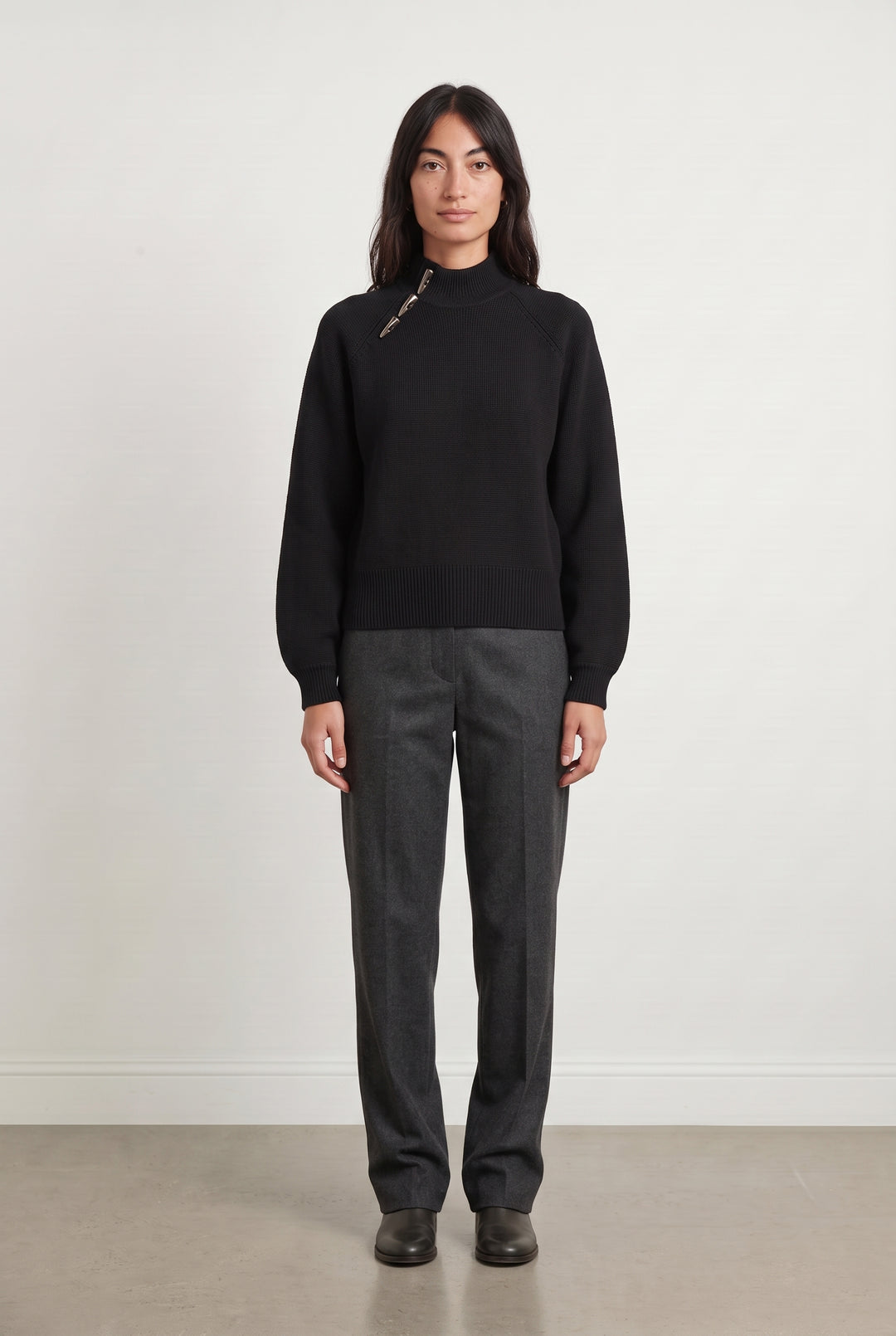 Pull Noir - Taille XS/34