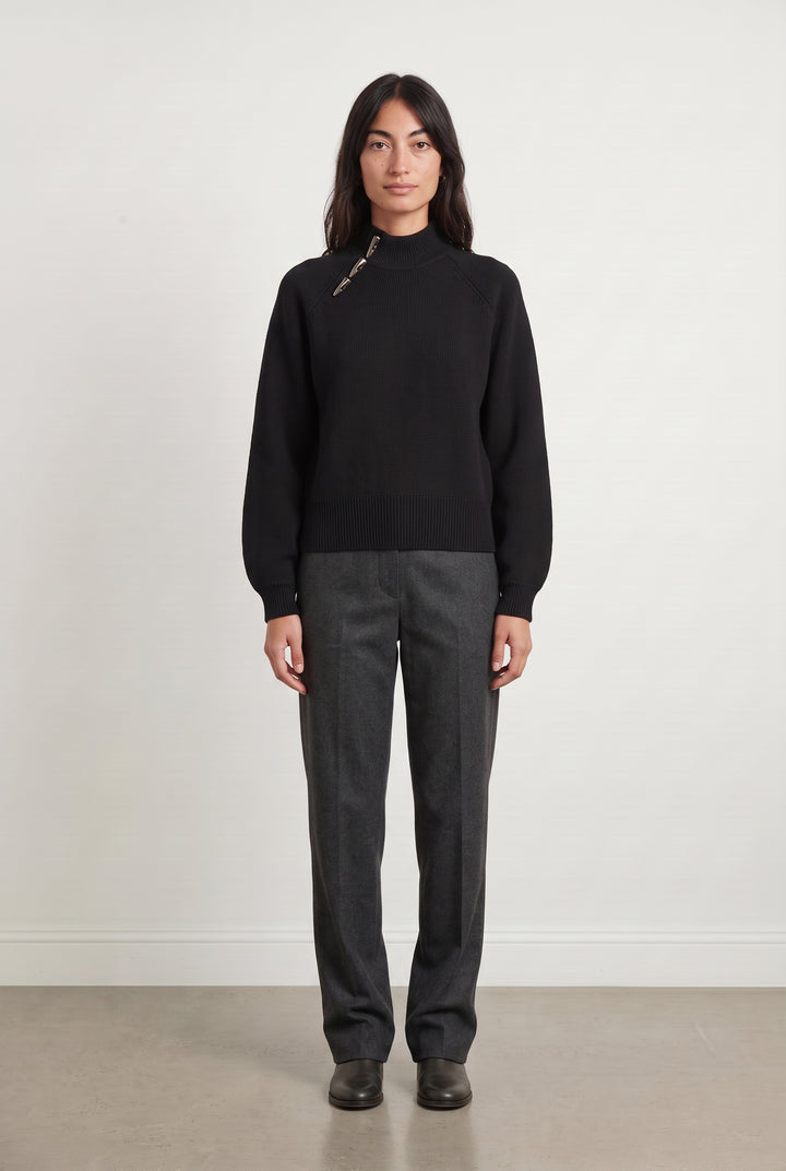 Pull Noir - Taille XS/34