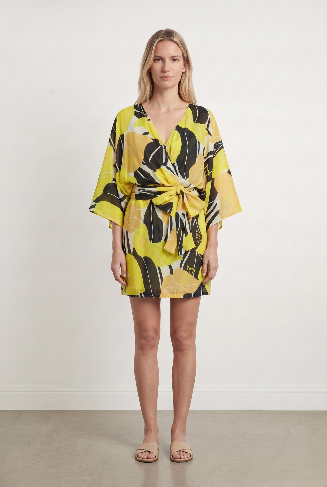 Robe Courte Jaune - Taille M/38