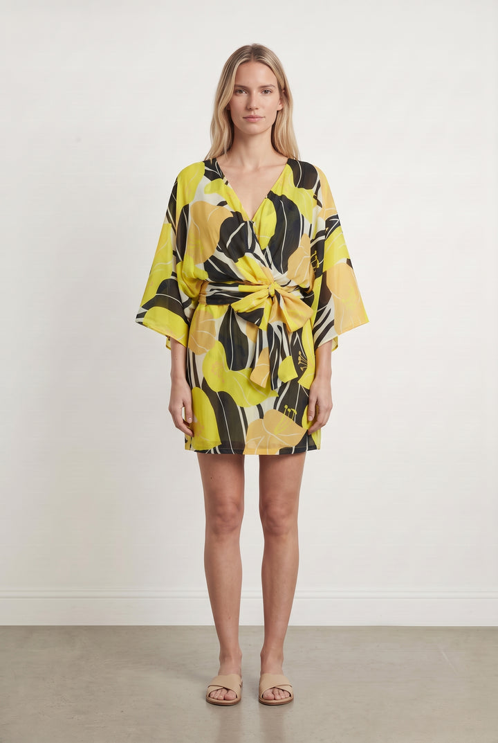 Robe Courte Jaune - Taille M/38