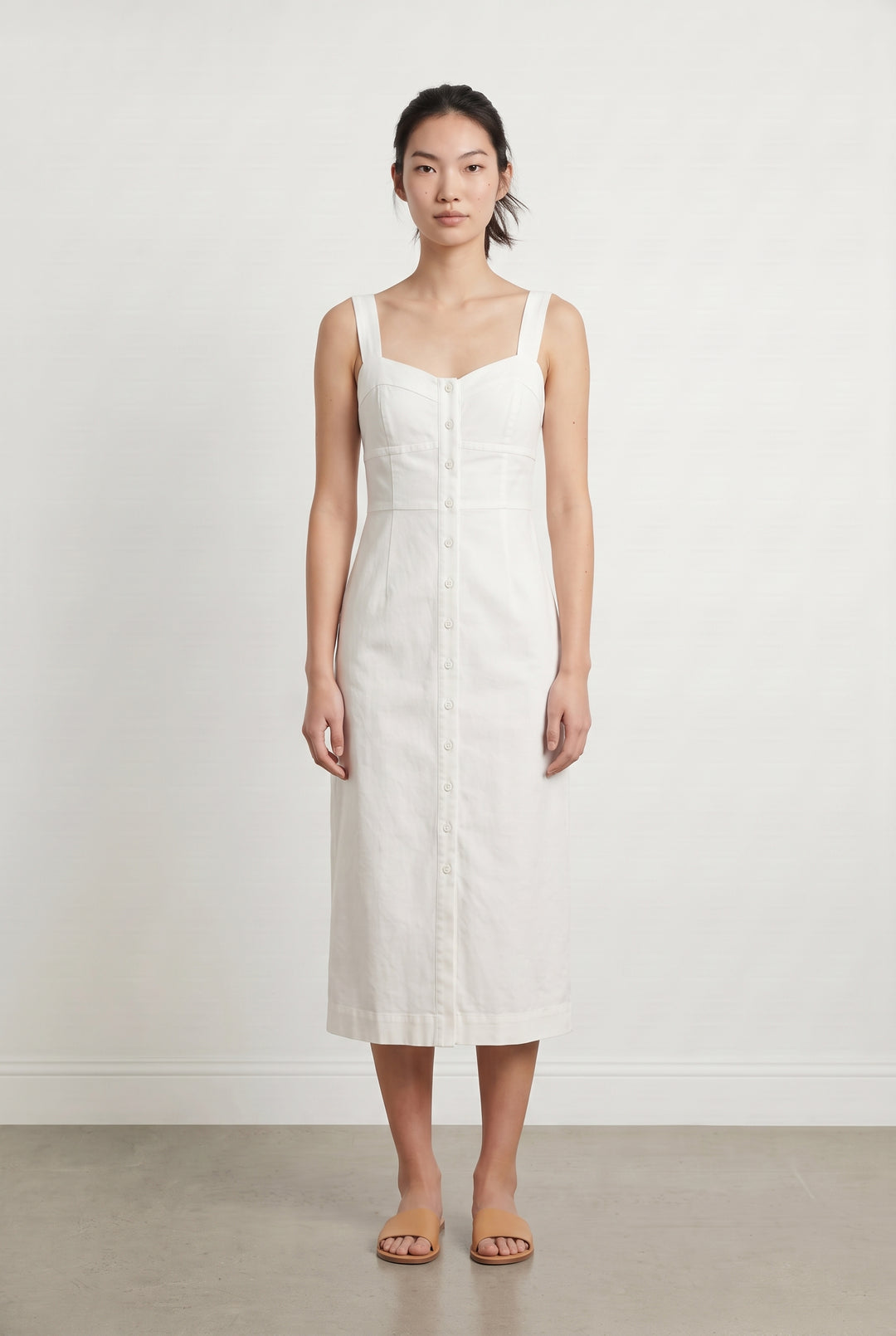 Robe Courte Beige - Taille XS/34