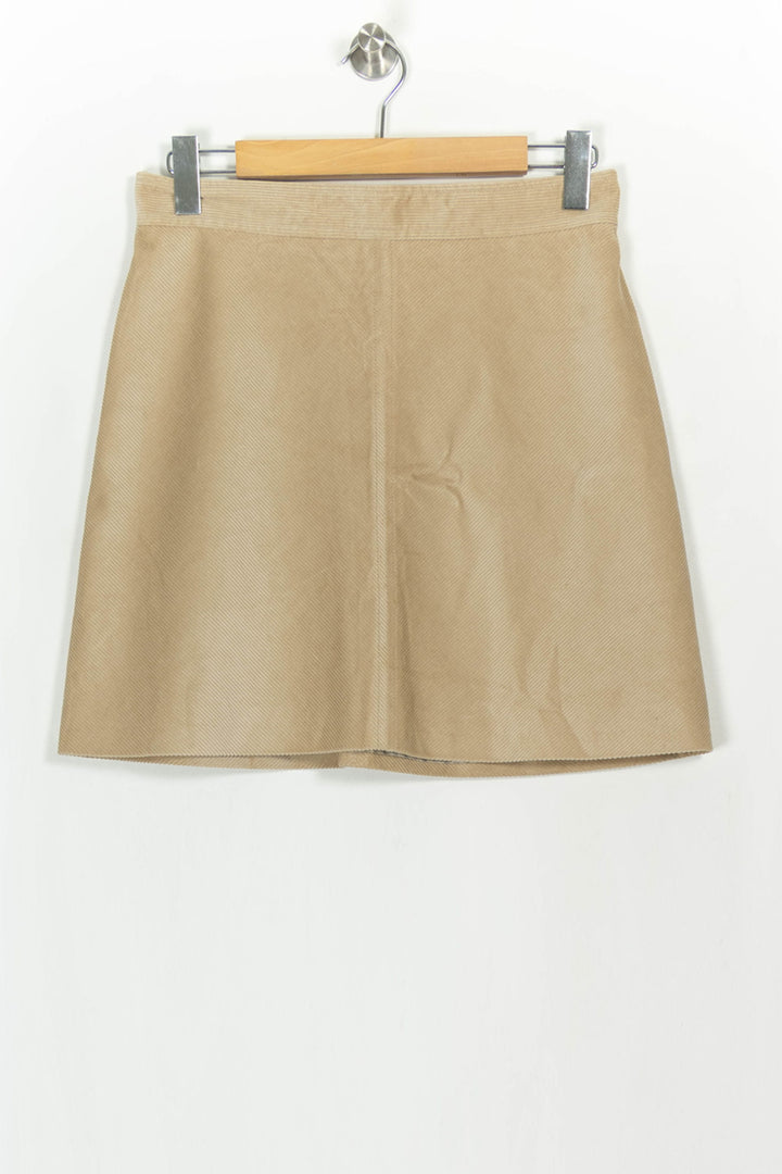 Jupe Courte Beige - Taille XL/42 de la marque Vanessa Bruno | PARAD115870 - Vendu par Paradigme - Image 2