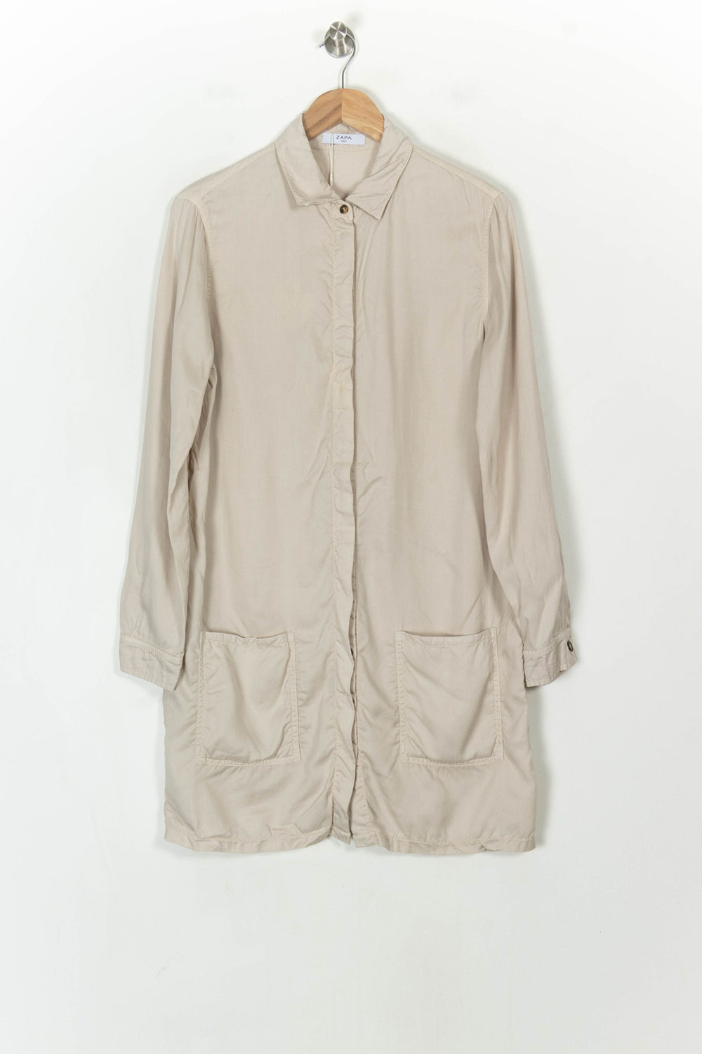 Robe Chemise Beige - Taille XL/42 de la marque ZAPA | PARAD115874 - Vendu par Paradigme - Image 2