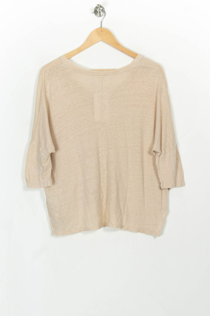 Tee-shirt Beige - Taille M/38 de la marque Notshy Cashmere | PARAD115876 - Vendu par Paradigme - Image 5