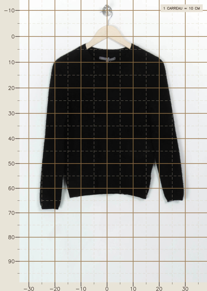 Pull Noir - Taille L/40 de la marque Absolut Cashmere | PARAD115879 - Vendu par Paradigme - Image 4