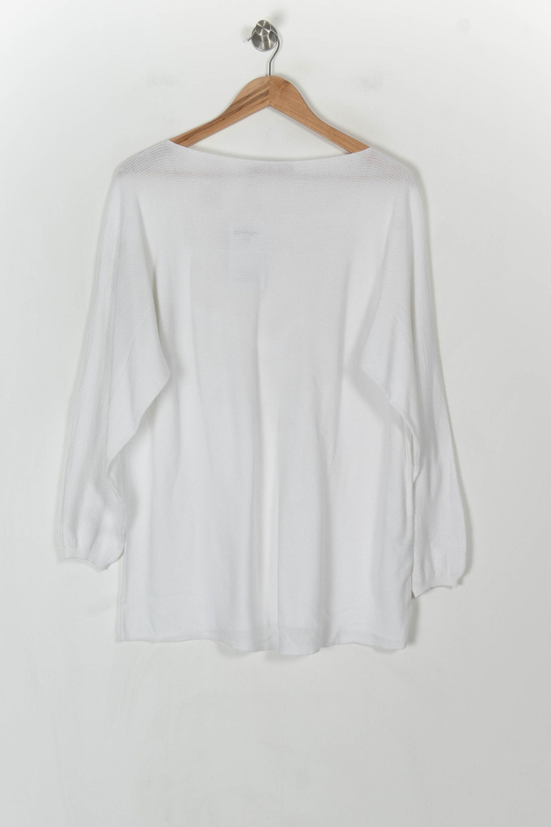 Pull Blanc - Taille XL/42 de la marque Marina Rinaldi | PARAD115882 - Vendu par Paradigme - Image 2