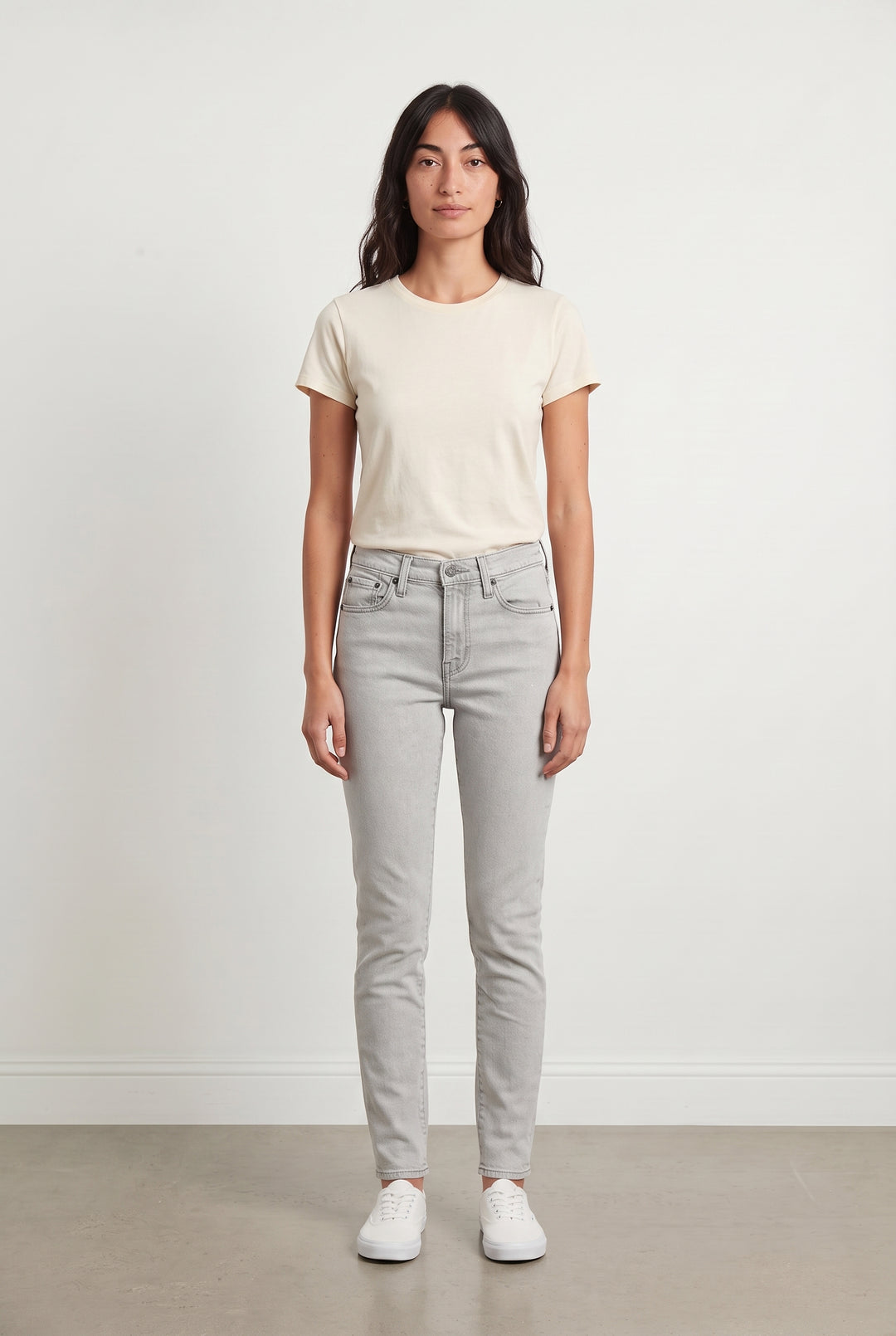 Jean Slim Gris - Taille T.U. de la marque Levi&
