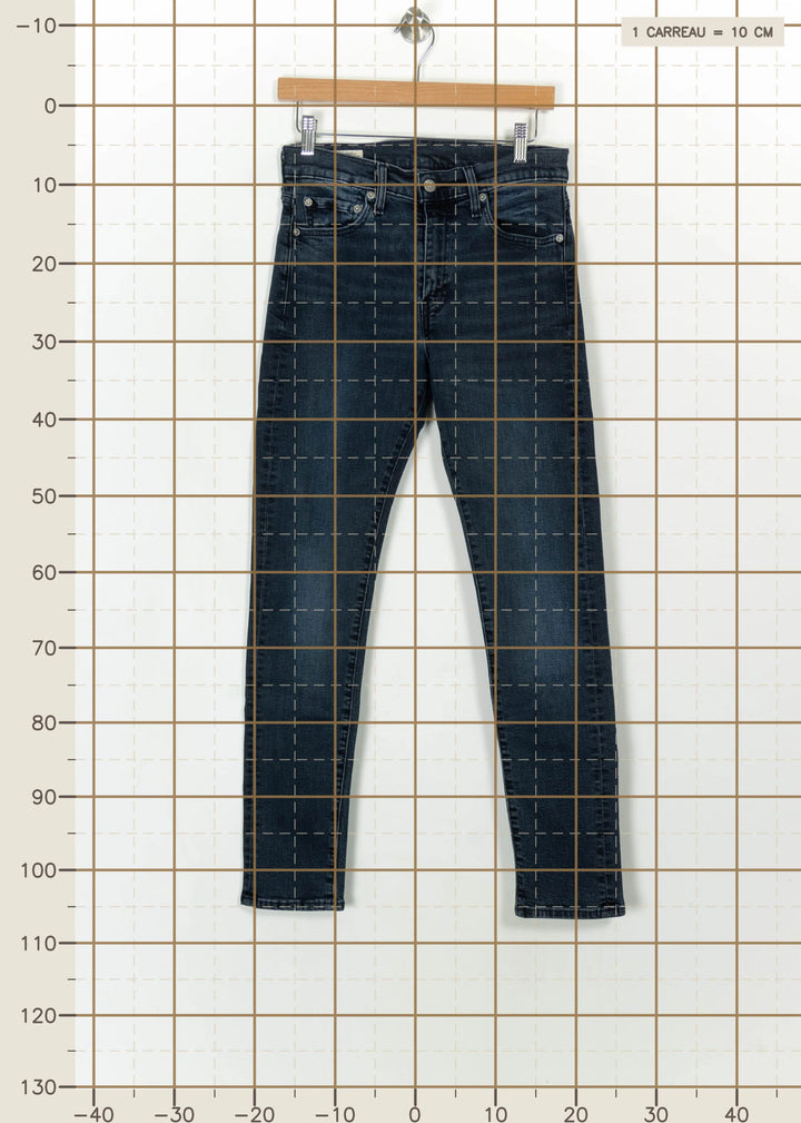 Jean Skinny Bleu - Taille T.U. de la marque Levi&