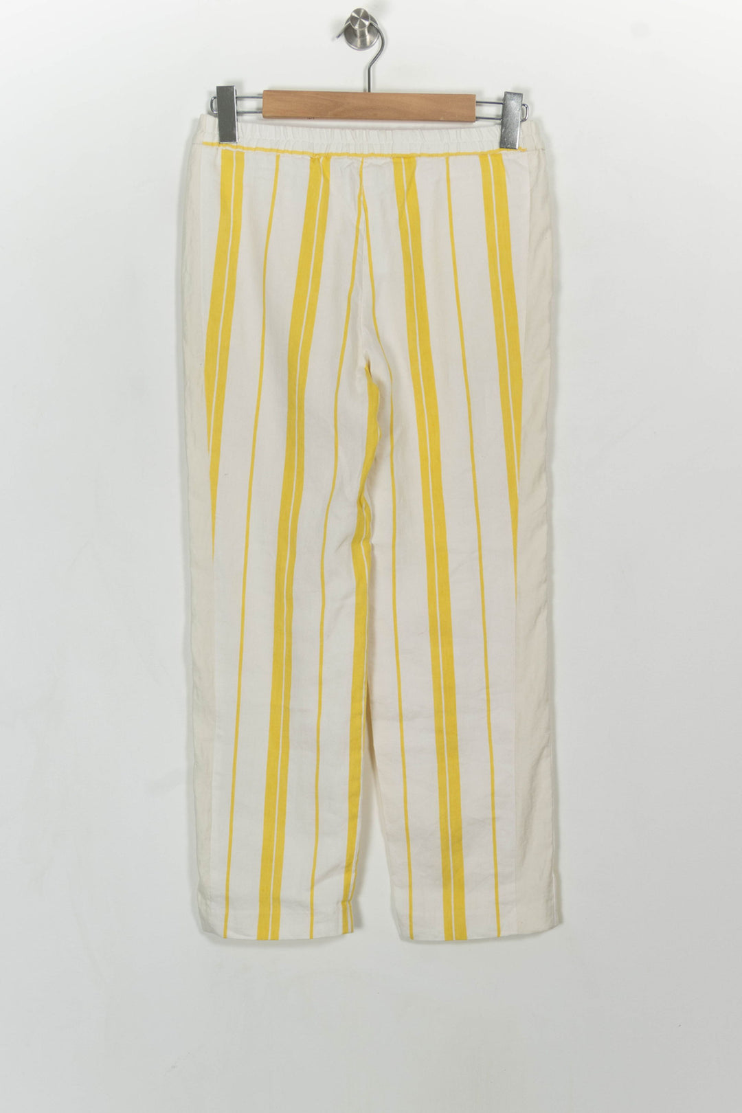 Pantalon Blanc et Jaune - Taille XS/34 de la marque Bellerose | PARAD115898 - Vendu par Paradigme - Image 5