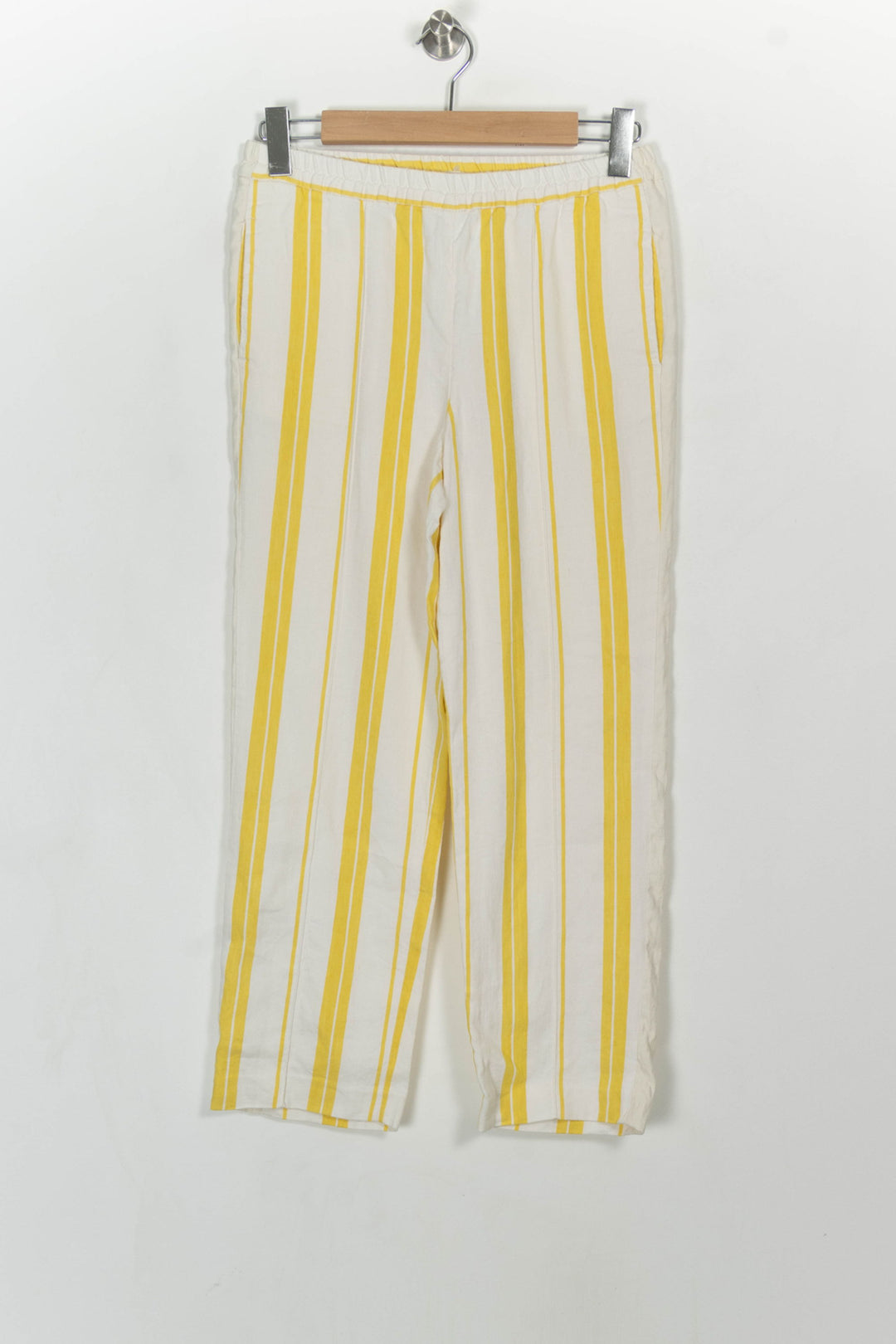 Pantalon Blanc et Jaune - Taille XS/34 de la marque Bellerose | PARAD115898 - Vendu par Paradigme - Image 2