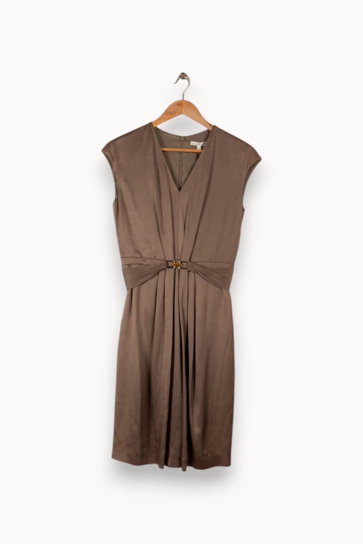 Robe Marron - Taille S/36 de la marque Paule Ka | PARAD11592 - Vendu par Paradigme - Image 2