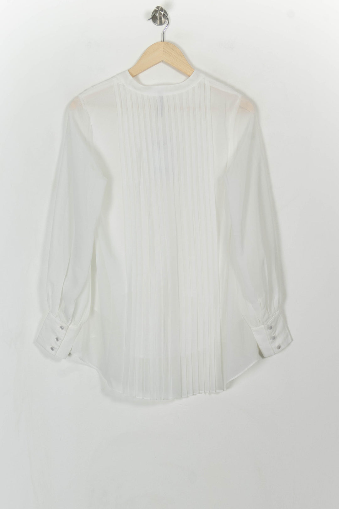 Blouse Blanche - Taille S/36 de la marque Indies | PARAD115942 - Vendu par Paradigme - Image 5