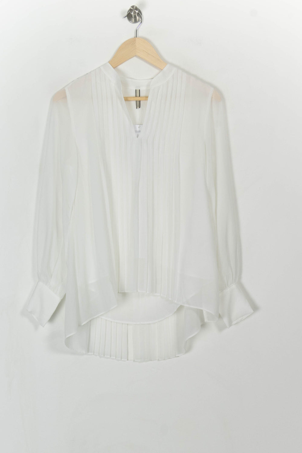 Blouse Blanche - Taille S/36 de la marque Indies | PARAD115942 - Vendu par Paradigme - Image 2
