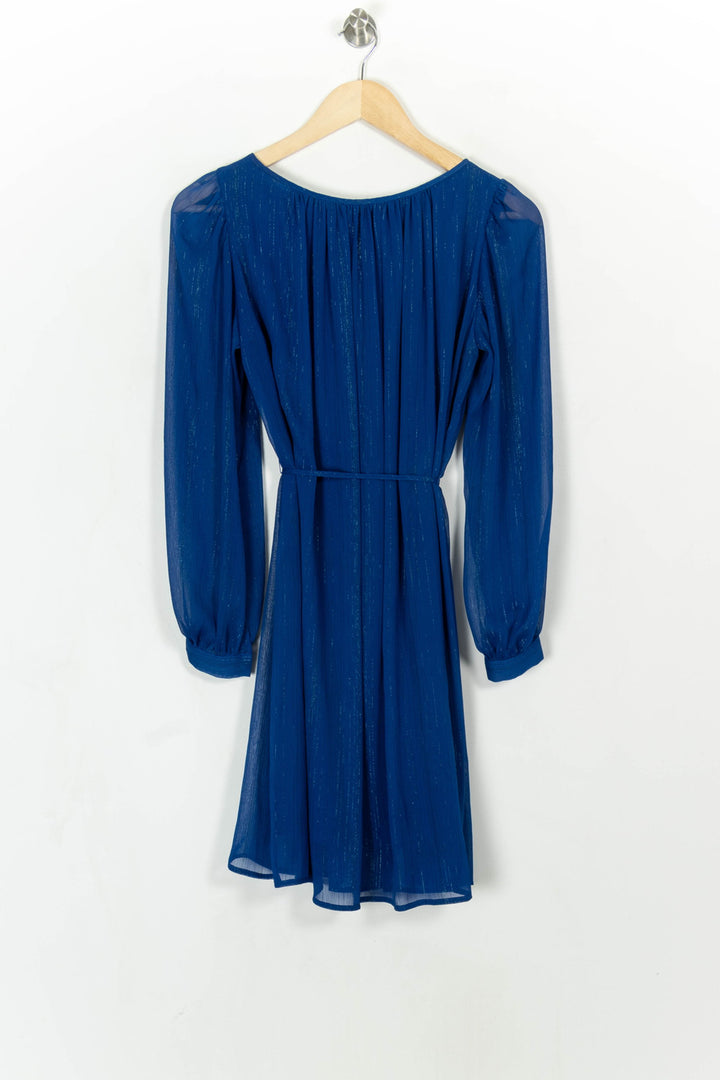 Robe Courte Bleue - Taille XS/34 de la marque Comptoir des Cotonniers | PARAD115946 - Vendu par Paradigme - Image 5