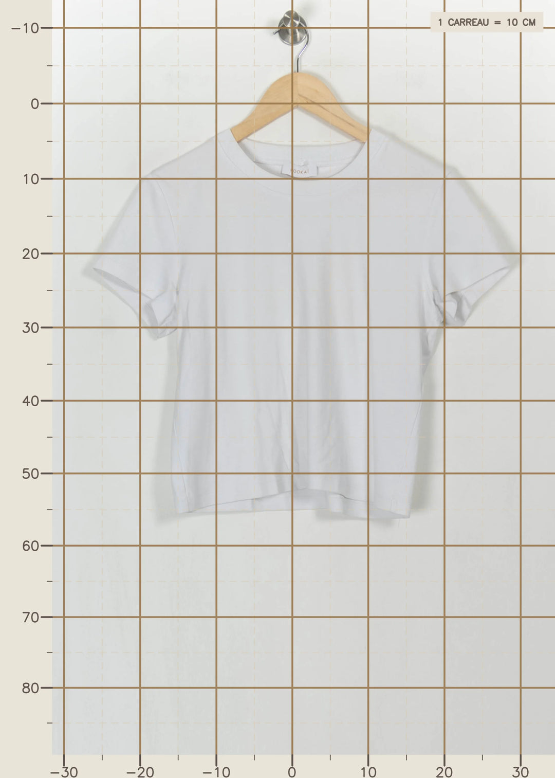 Tee-shirt Blanc - Taille XS/34 de la marque Kookai | PARAD115953 - Vendu par Paradigme - Image 4