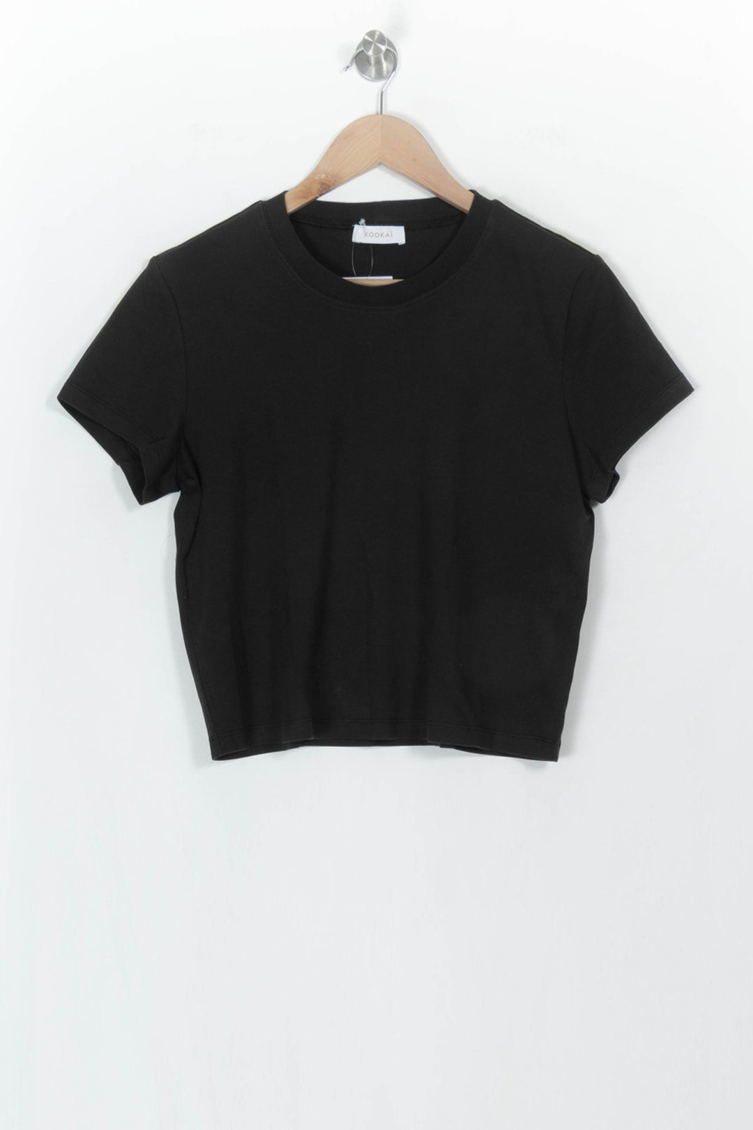 Crop Top Noir - Taille S/36 de la marque Kookai | PARAD115956 - Vendu par Paradigme - Image 2