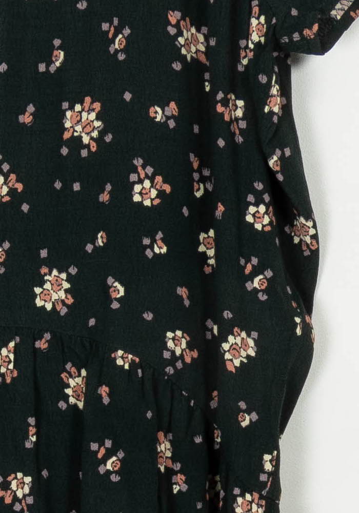 Robe Fleurie Verte - Taille M/38 de la marque Sessùn | PARAD115957 - Vendu par Paradigme - Image 3