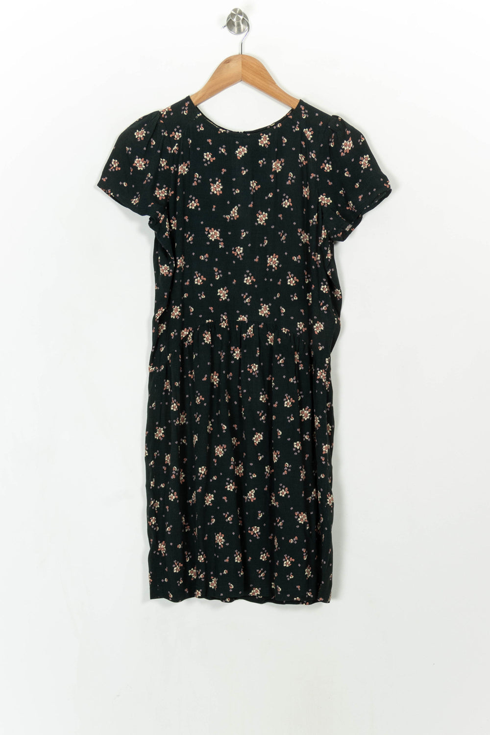 Robe Fleurie Verte - Taille M/38 de la marque Sessùn | PARAD115957 - Vendu par Paradigme - Image 2