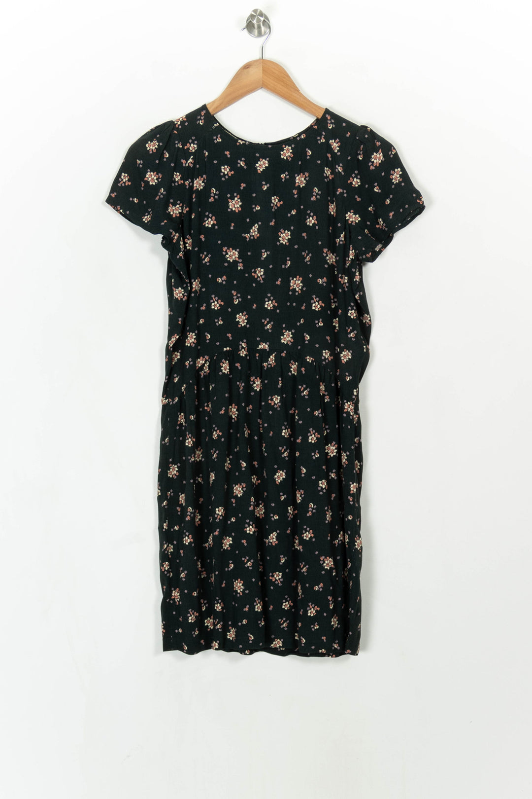 Robe Fleurie Verte - Taille M/38 de la marque Sessùn | PARAD115957 - Vendu par Paradigme - Image 2