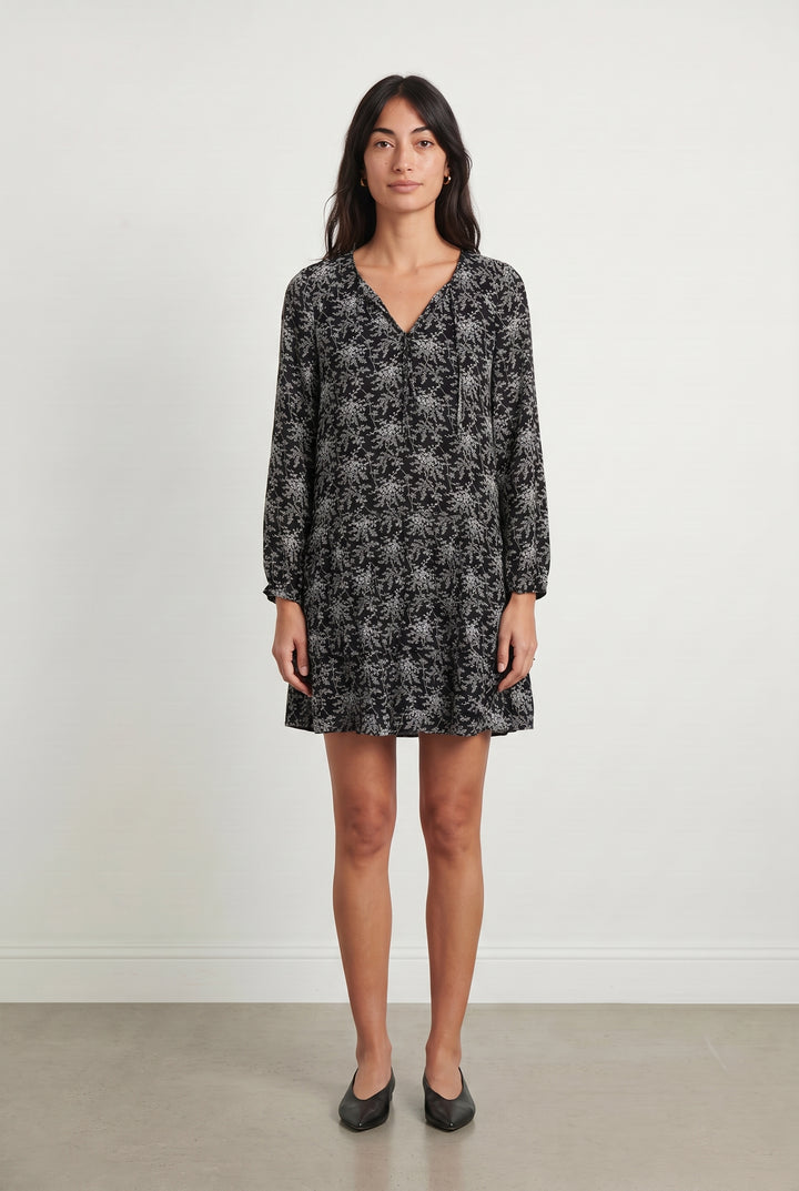 Robe Courte Noire et Blanche - Taille XS/34 de la marque Comptoir des Cotonniers | PARAD115959 - Vendu par Paradigme - Image 1