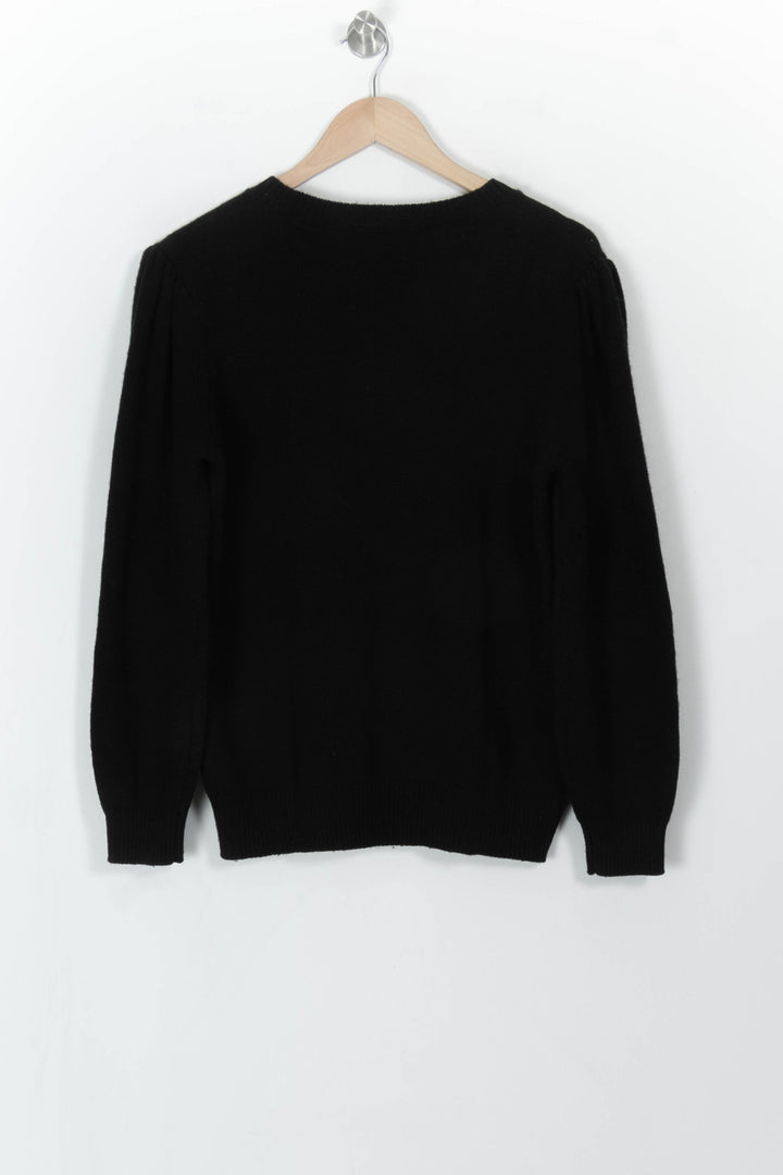 Pull Noir - Taille L/40 de la marque La Fée Maraboutée | PARAD115961 - Vendu par Paradigme - Image 5