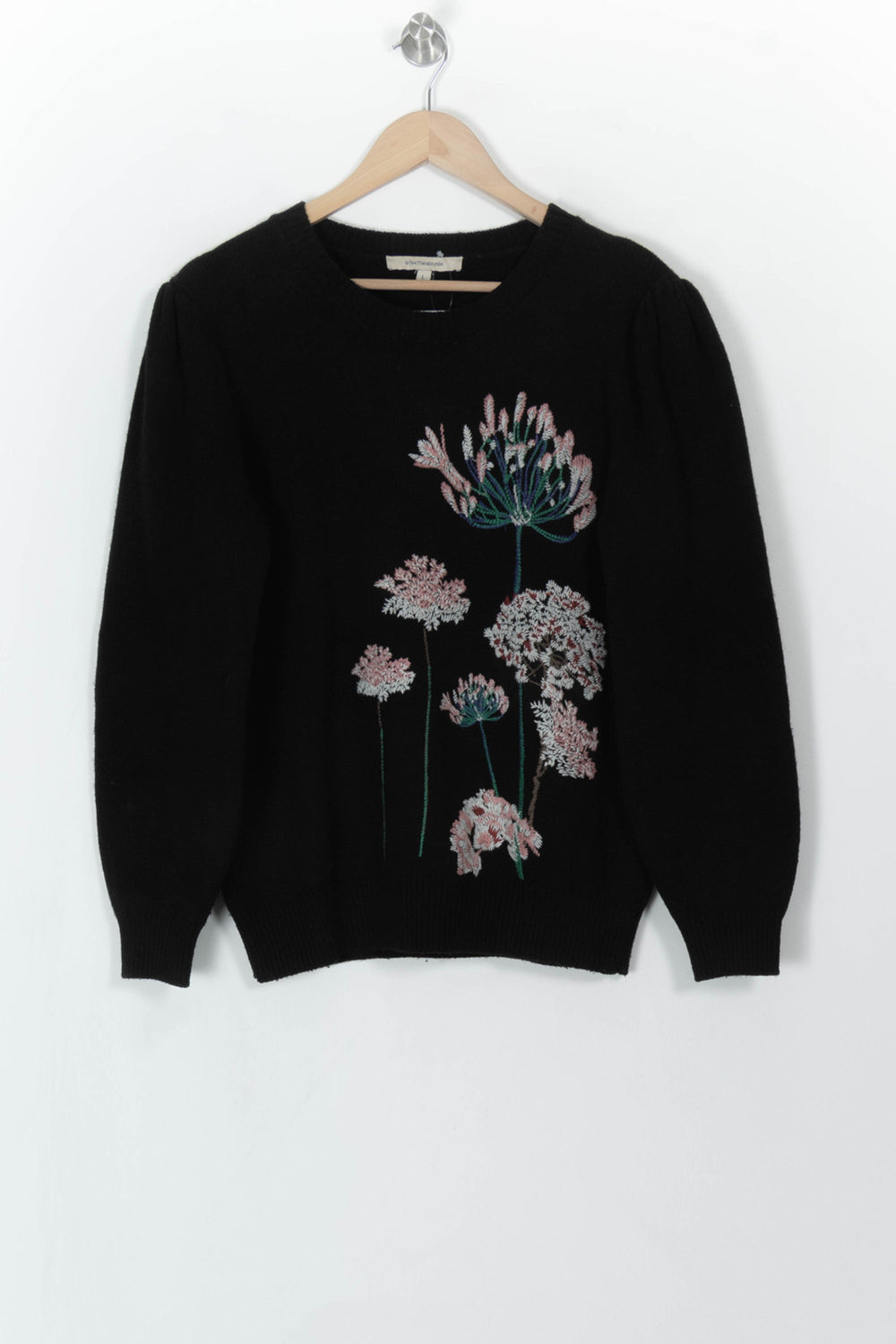 Pull Noir - Taille L/40 de la marque La Fée Maraboutée | PARAD115961 - Vendu par Paradigme - Image 2