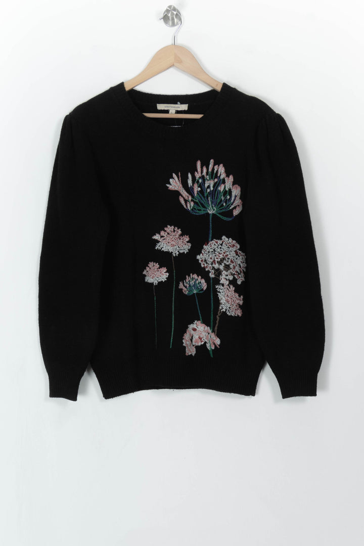Pull Noir - Taille L/40 de la marque La Fée Maraboutée | PARAD115961 - Vendu par Paradigme - Image 2