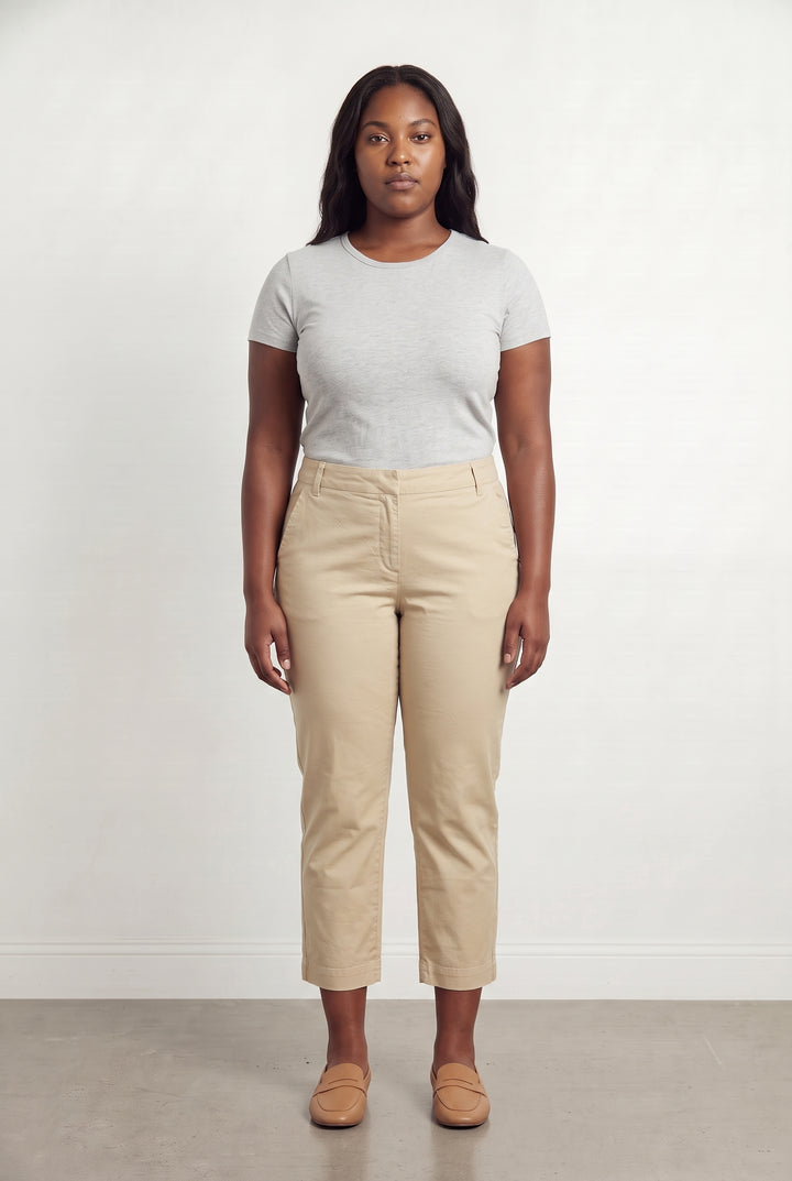 Pantalon Beige - Taille XL/42 de la marque La Fée Maraboutée | PARAD115964 - Vendu par Paradigme - Image 1
