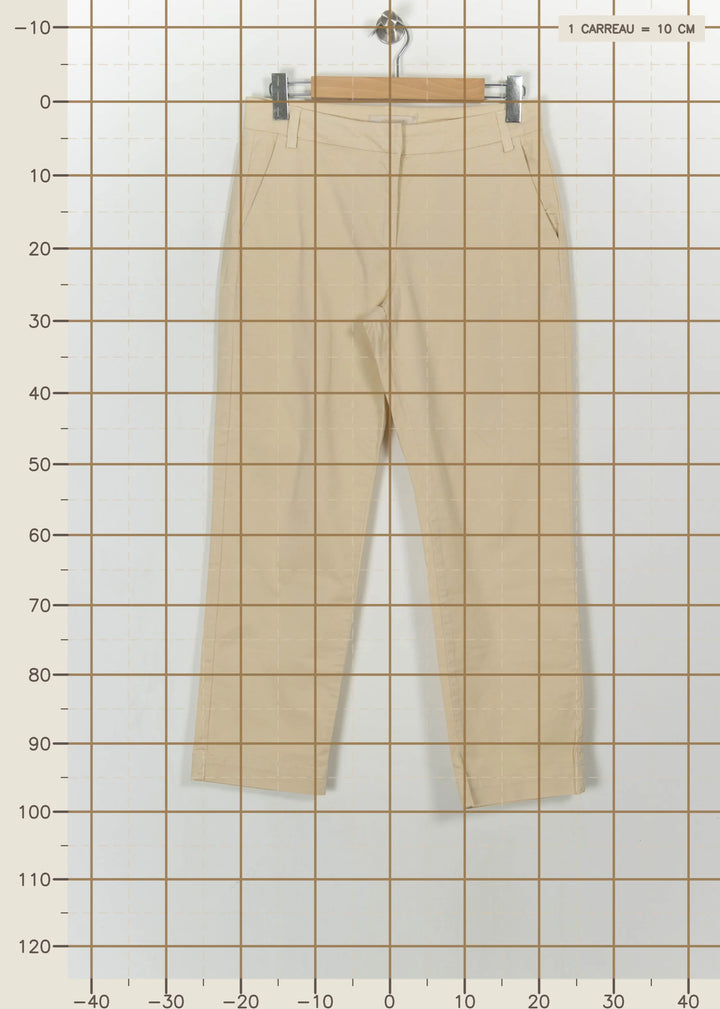 Pantalon Beige - Taille XL/42 de la marque La Fée Maraboutée | PARAD115964 - Vendu par Paradigme - Image 4