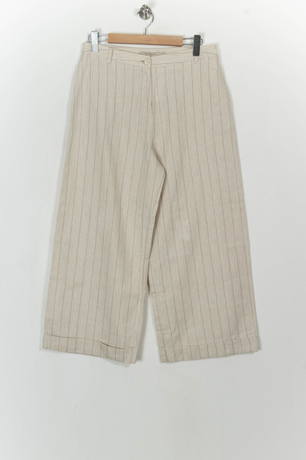 Pantalon Large Beige - Taille XL/42 de la marque La Fée Maraboutée | PARAD115966 - Vendu par Paradigme - Image 2