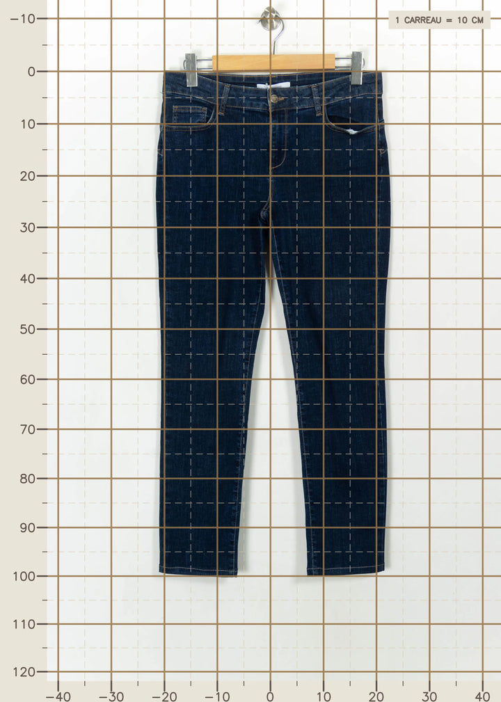 Jean Bleu - Taille XXL/44 de la marque La Fée Maraboutée | PARAD115970 - Vendu par Paradigme - Image 4