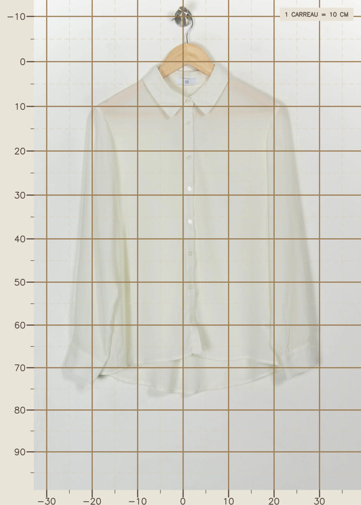 Chemise Blanche - Taille XXXL/46 de la marque La Redoute Collections | PARAD115971 - Vendu par Paradigme - Image 4