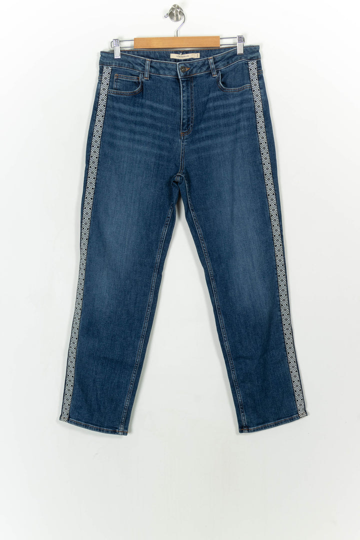 Jean Bleu - Taille XXL/44 de la marque La Fée Maraboutée | PARAD115977 - Vendu par Paradigme - Image 2